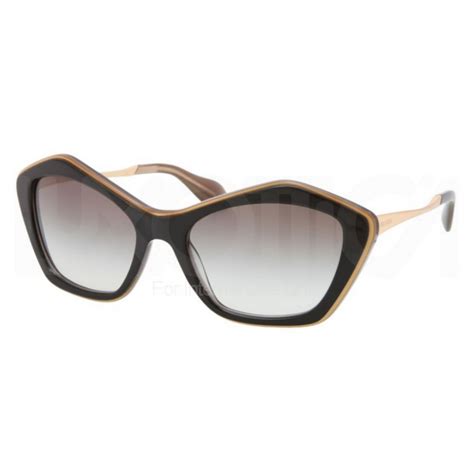 miu miu mu07os kay0a7|Miu Miu MU07OS KAY0A7 Sunglasses in Black.